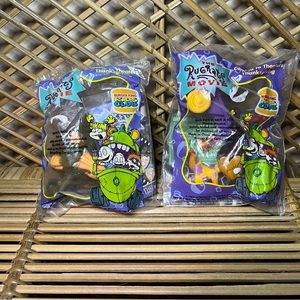 NEW Vintage 1998 Nickelodeon Burger King Club Rugrats Toys Pair